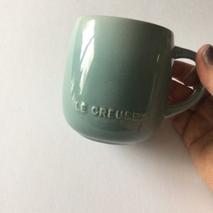 LE CREUSET HERITAGE STONEWARE MUG IN SEA SALT 13oz NEW